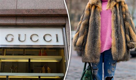 gucci ban fur but still using leather|go fur free Gucci.